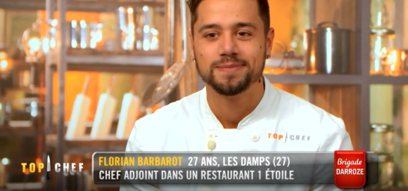 Florian dans "Top Chef 10" mercredi 17 avril 2019 sur M6.