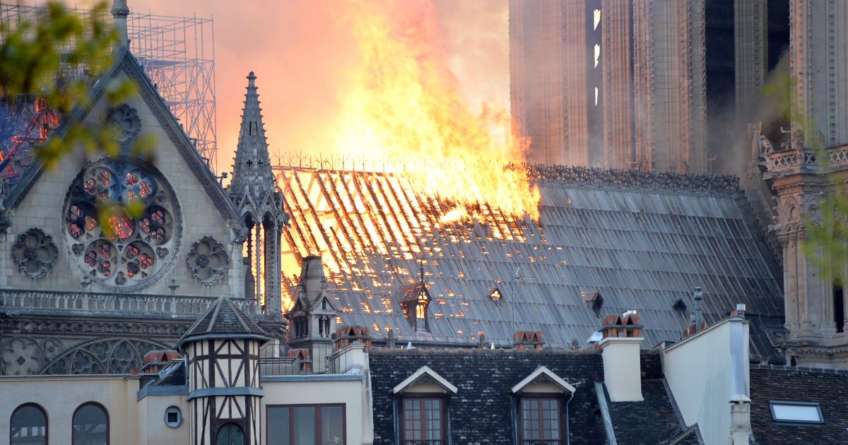 Incendie de la cathédrale Notre-Dame de Paris, Paris, le 15 avril 2019