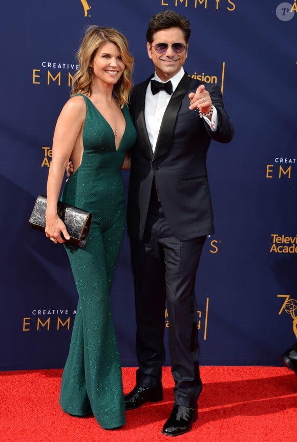 Lori Loughlin, John Stamos - Soirée des Creative Arts Emmys Awards 2018 au Microsoft Theater à Los Angeles, Californie, Etats-Unis, le 8 septembre 2018.