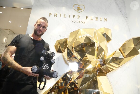 Philipp Plein - Inauguration de la boutique Philipp Plein Junior à Vienne le 11 octobre 2018.