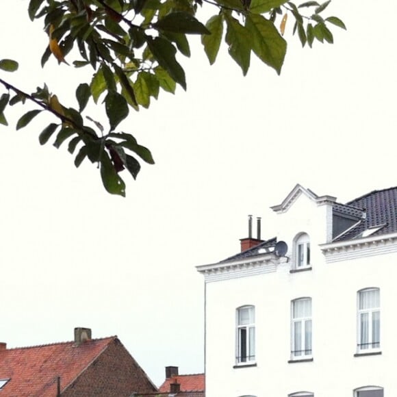 Image de la maison de Gérard Depardieu, à Néchin, en Belgique.