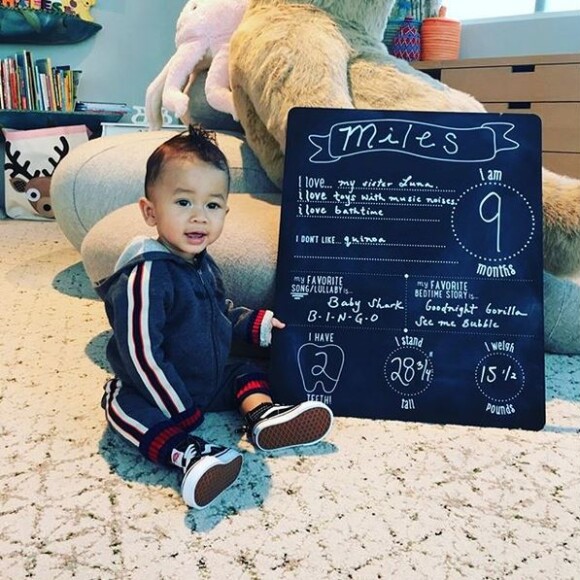 Miles, le fils de Chrissy Teigen et John Legend.