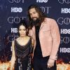 Jason Momoa, Lisa Bonet à la première de "Game of Thrones - Saison 8" au Radio City Music Hall à New York, le 3 avril 2019.