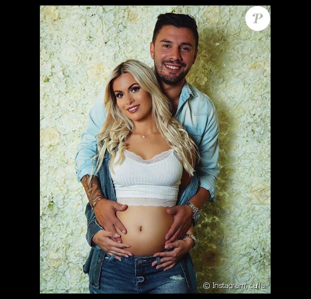 Carka Moreau des "Marseillais" enceinte de Kevin - Instagram, 24 avril 2019