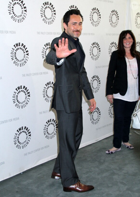 Demian Bichir lors de la première du film "The Bridge" au Paley Center for Media à Beverly Hills, le 24 juin 2014.