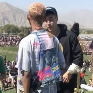 Justin Bieber et Jaden Smith à Coachella le 21 avril 2019