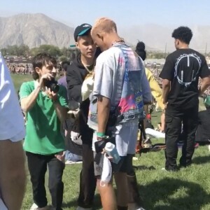 Justin Bieber et Jaden Smith à Coachella le 21 avril 2019