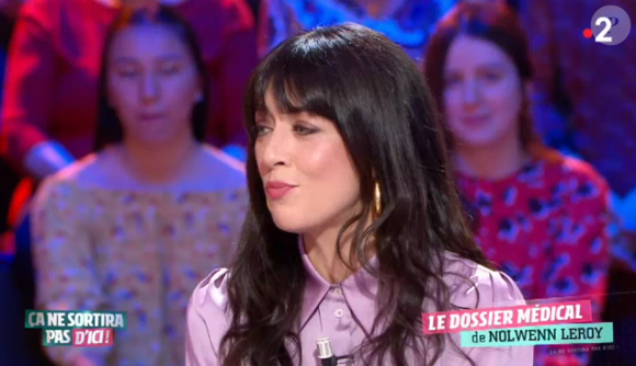 Nolwenn Leroy se confie à Michel Cymes dans "Ca ne sortira pas aujourd'hui", France 2, 24 avril 2019