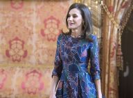 Letizia d'Espagne ressort sa robe à fleurs Carolina Herrera pour Ida Vitale