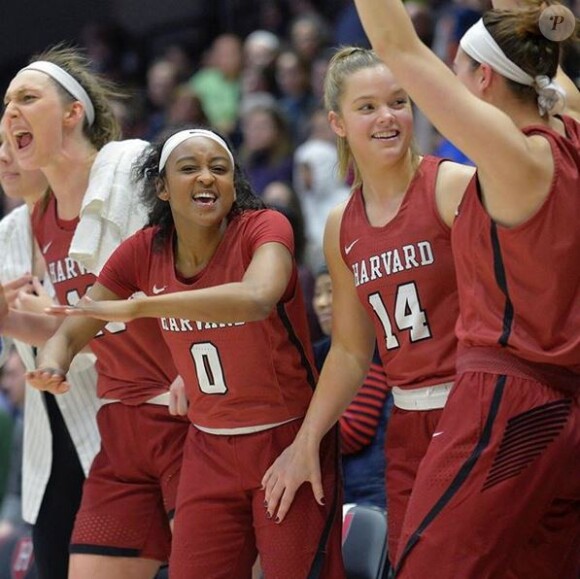 L'équipe féminine de basket-ball de Harvard. 2019.