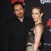 Demian Bichir et sa femme Stefanie Sherk à la première de 'Sin City: A Dame To Kill For' au Théâtre "TCL" à Hollywood, le 19 aout 2014.