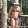 Exclusif - Pink et son mari Carey Hart profitent d'une belle journée ensoleillée en vacances à Tulum au Mexique. Le 26 février 2019