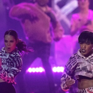 Pink lors de la cérémonie des "Brit Awards 2019" à l'O2 Arena à Londres, le 20 février 2019.