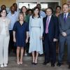 La reine Letizia d'Espagne visite le Bureau technique de la coopération internationale espagnole pour le développement à Maputo au Mozambique le 29 avril 2019.