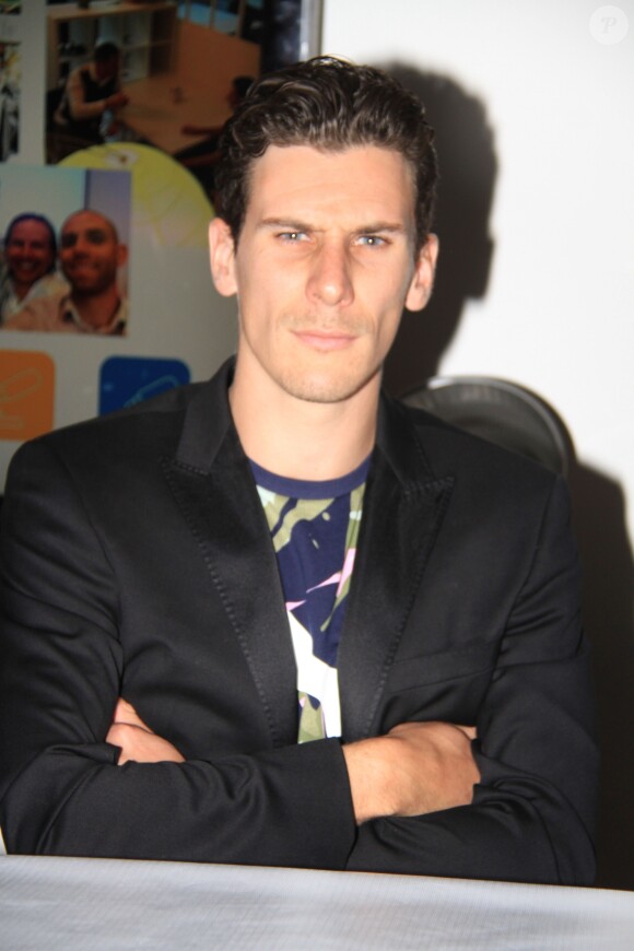 Pierre-Ambroise Bosse lors de la soirée Lancement "Squarechamps" au loft Squarechamps à Paris, France, le 18 Avril 2019. Squarechamps rapproche les sportifs de haut niveau avec les entreprises, les associations et les particuliers au travers d'événements personnalisés et privilégiés. © Philippe Baldini/Bestimage