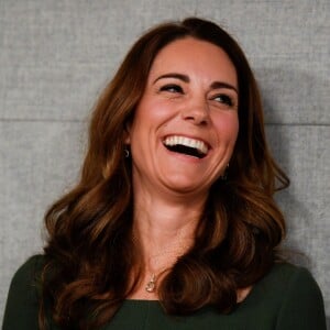 Kate Catherine Middleton, duchesse de Cambridge, lors de l'inauguration du Centre d'Excellence Anna Freud à Londres. Le 1er mai 2019