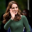 Kate Catherine Middleton, duchesse de Cambridge, à la sortie du Centre d'Excellence Anna Freud à Londres. Le 1er mai 2019