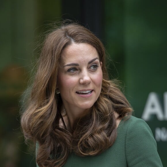 Kate Catherine Middleton, duchesse de Cambridge, quitte le Centre d'Excellence Anna Freud à Londres. Le 1er mai 2019