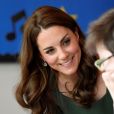 Kate Catherine Middleton, duchesse de Cambridge, lors de l'inauguration du Centre d'Excellence Anna Freud à Londres. Le 1er mai 2019