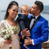 Manon Marsault et Julien Tanti, candidats des "Marseillais" (W9), se sont mariés à Cassis le 2 mai 2019.