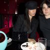 Semi-exclusif - Janane Boudili et guest lors de la soirée d'anniversaire de S.Sisley au restaurant Roxie à Paris, France, le 6mai 2019. © Pierre Perusseau/Bestimage