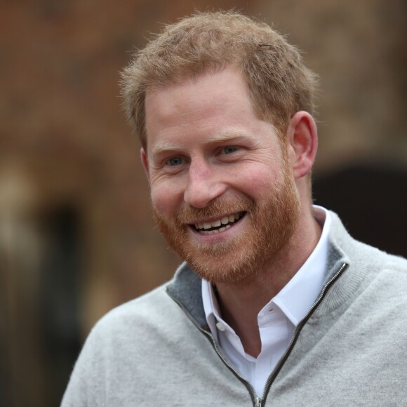 Le prince Harry, duc de Sussex, annonce à la presse la naissance de son fils à 5h26 ce lundi 6 mai 2019