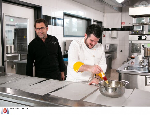 Samuel et Guillaume lors de la grande finale de "Top Chef 10", mercredi 8 mai 2019 sur M6.
