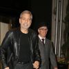 George Clooney à la sortie de son hôtel à New York, le 1er mai 2019