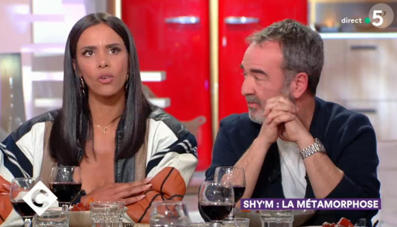 Shy'm se livre dans "C à vous", 7 mai 2019