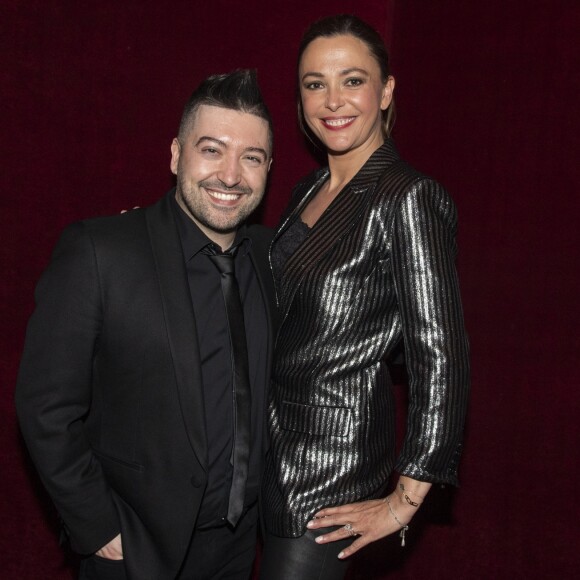 Exclusif - Chris Marques et Sandrine Quétier - Backstage du spectacle "Alors on Danse" au Casino de Paris à Paris le 3 mai 2019. © Pierre Perusseau/Bestimage