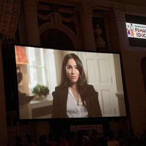 Apparition surprise de Meghan Markle, toute jeune maman, lors d'une soirée de gala à New York, le 9 mai 2019.