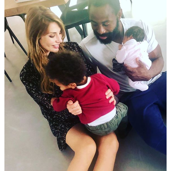 Ariane Brodier : son fils fou de sa petite soeur - Instagram, 10 mai 2019