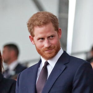 Le prince Harry, duc de Sussex assiste au Royal Windsor Horse Show à Windsor, Royaume-Uni, le 11 mai 2019. Le concours fête le 200e anniversaire de la naissance de la reine Victoria.