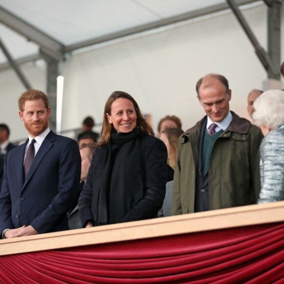 Le prince Harry, duc de Sussex assiste au Royal Windsor Horse Show à Windsor, Royaume-Uni, le 11 mai 2019. Le concours fête le 200e anniversaire de la naissance de la reine Victoria.