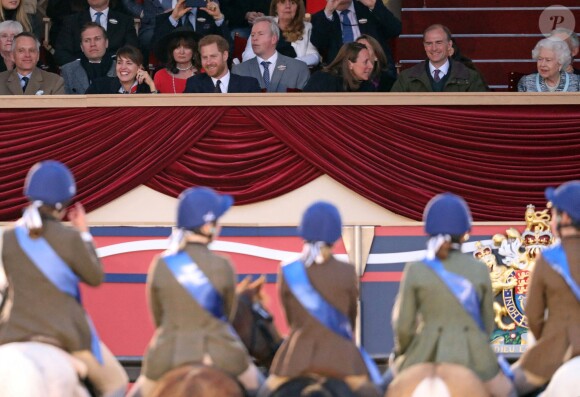 Le prince Harry, duc de Sussex assiste au Royal Windsor Horse Show à Windsor, Royaume-Uni, le 11 mai 2019. Le concours fête le 200e anniversaire de la naissance de la reine Victoria.