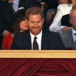 Le prince Harry, duc de Sussex assiste au Royal Windsor Horse Show à Windsor, Royaume-Uni, le 11 mai 2019. Le concours fête le 200e anniversaire de la naissance de la reine Victoria.