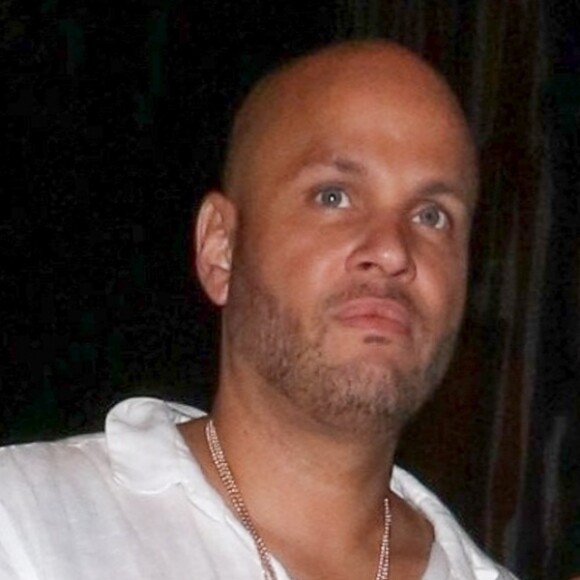 Stephen Belafonte à la sortie du restaurnat Craig de West Hollywood le 17 avril 2019