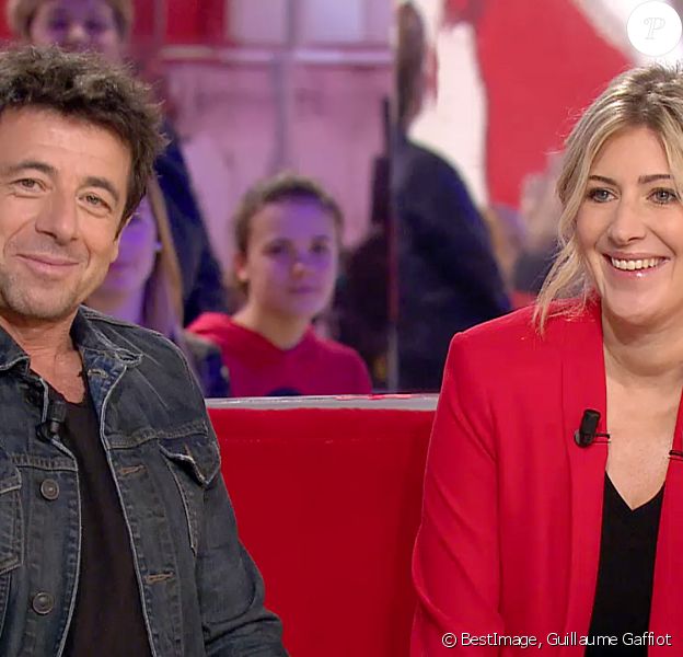 Exclusif - Patrick Bruel, Amanda Sthers - Enregistrement de l'émission "Vivement Dimanche", présentée par M.Drucker, et diffusée le 6 janvier sur France 2. Le 17 décembre 2018 © Guillaume Gaffiot / Bestimage