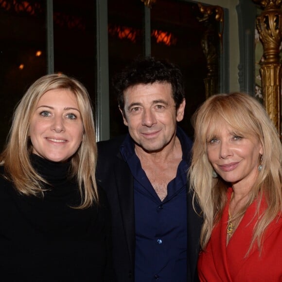 Exclusif - Amanda Sthers (réalisatrice), Patrick Bruel et Rosanna Arquette à l'after-party du film "Holy Lands" au restaurant le Beefbar (Rue Marbeuf dans le 8ème arrondissement) à Paris, France, le 4 décembre 2018. © Rachid Bellak/Bestimage