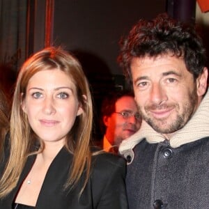 Exclusif - Amanda Sthers et Patrick Bruel - Amanda Sthers recoit la medaille des Arts et des Lettres au restaurant BBB entourée de ses plus proches amis et de sa famille à Paris, le 31 Janvier 2013.