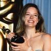 Jodie Foster remporte son premier Oscar de la meilleure actrice pour "Les Accusés", le 31 mars 1989 à Los Angeles. 