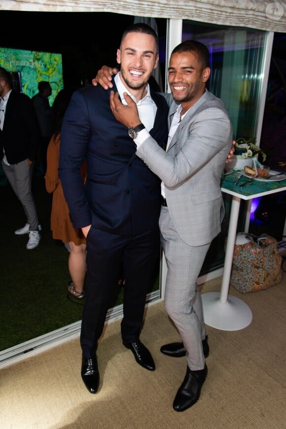 Exclusif - Baptiste Giabiconi et Brahim Zaibat - 3ème soirée "Sandra and Co" lors du 72ème Festival International du Film de Cannes le 16 mai 2019.