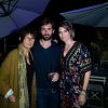 Exclusif - Alice Taglioni avec son frère Simon Taglioni et leur mère - 3ème soirée "Sandra and Co" lors du 72ème Festival International du Film de Cannes le 16 mai 2019.