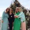 Exclusif - Sandra Rudich, Aline Chau, Aurore Pierre et Mina Elkouais, les quatre femmes derrière le projet "Journée By The Land", en marge du Festival de Cannes. Sur le roof topde l'hôtel 3.14 © Denis Guignebourg / Bestimage