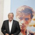 Exclusif - Alain Delon donne une master class au 72ème Festival du Film de Cannes alors qu'il s'apprête à recevoir une Palme d'Or d'honneur pour l'ensemble de sa carrière, Cannes, le 19 mai 2019. © Denis Guignebourg/BestImage