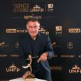 Christophe Galtier (meilleur entraîneur de Ligue 1) lors de la 28e cérémonie des Trophées UNFP, le 19 mai 2019.