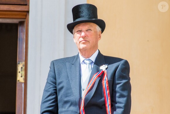 Le roi Harald V de Norvège le 17 mai 2019 lors des célébrations de la Fête nationale norvégienne à Oslo.