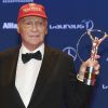 Niki Lauda - Célébrités lors du "Laureus World Sports Awards 2016" à Berlin le 18 Avril 2016.