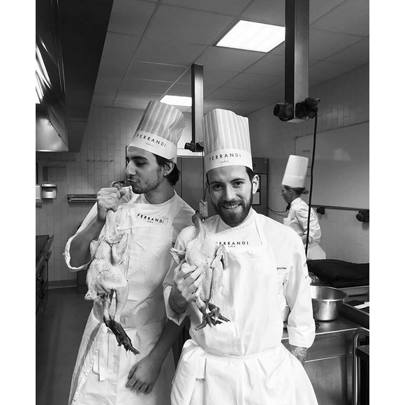 Ben Attal, comédien et futur chef cuisinier sur Instagram.