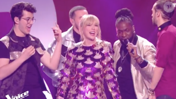 Taylors Swift et les Talents dans "The Voice"- 25 mai 2019.
